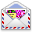 AirMail Stamp Photo Pen Icon 32x32 png